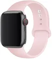 Bracelet silicone Apple Watch 38 à 49 mm sport – Couleur du bracelet light pink