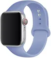 Bracelet silicone Apple Watch 38 à 49 mm sport – Couleur du bracelet Lilac