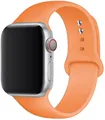 Bracelet silicone Apple Watch 38 à 49 mm sport – Couleur du bracelet Papaya