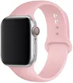 Bracelet silicone Apple Watch 38 à 49 mm sport – Couleur du bracelet Pink Sand