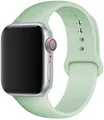 Bracelet silicone Apple Watch 38 à 49 mm sport – Couleur du bracelet pistachio