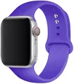 Bracelet silicone Apple Watch 38 à 49 mm sport – Couleur du bracelet Purple