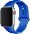 Bracelet silicone Apple Watch 38 à 49 mm sport – Couleur du bracelet Royal Blue