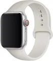 Bracelet silicone Apple Watch 38 à 49 mm sport – Couleur du bracelet Stone