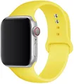 Bracelet silicone Apple Watch 38 à 49 mm sport – Couleur du bracelet Yellow