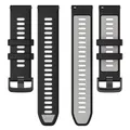 Bracelet silicone bicolore 18 à 22 mm Garmin – 5