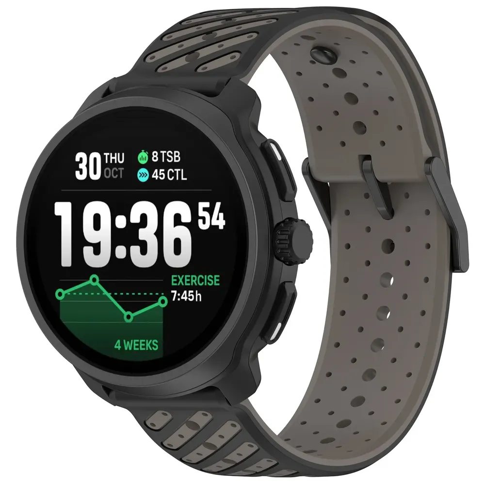 Bracelet silicone bicolore 22 mm Suunto