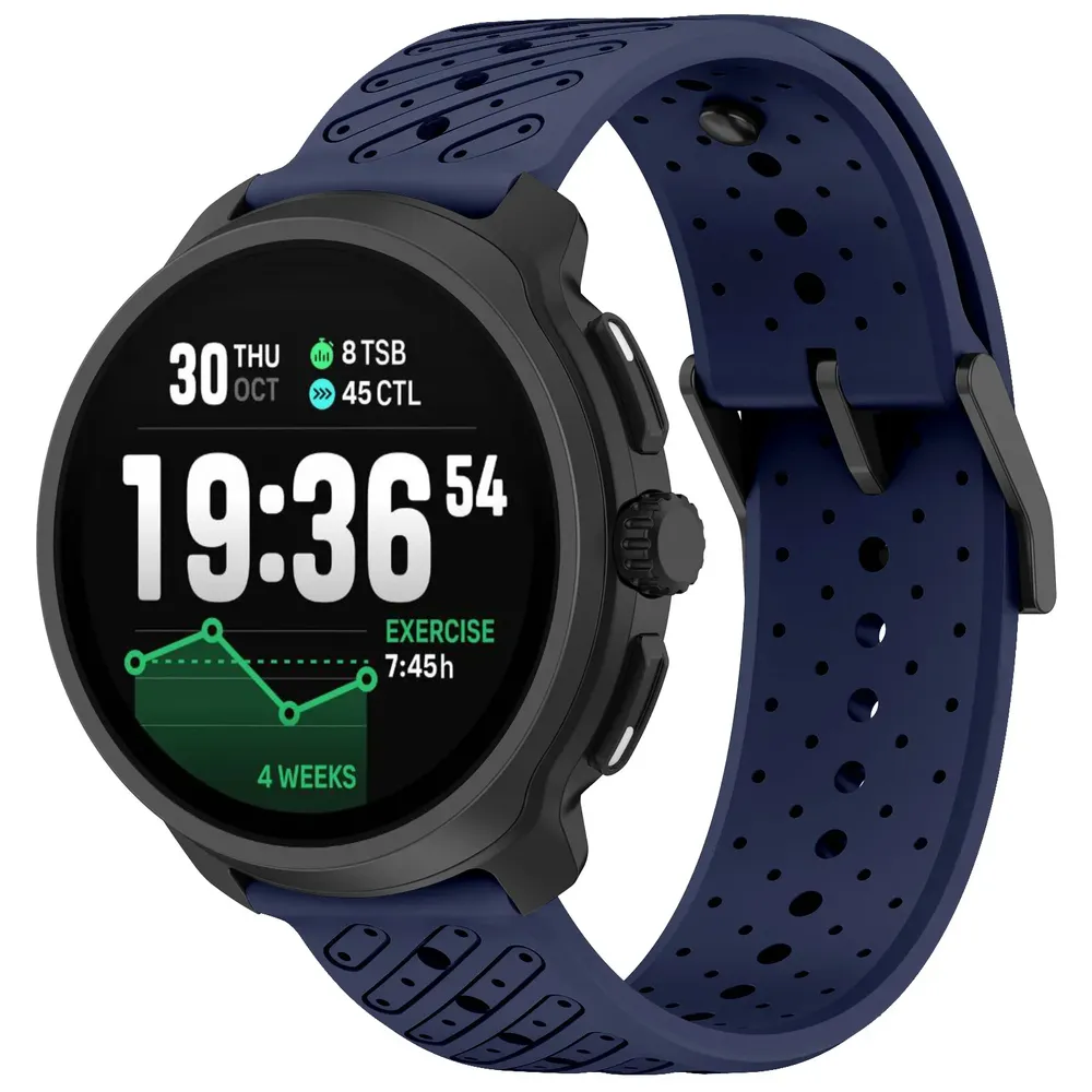 Bracelet silicone bicolore 22 mm Suunto