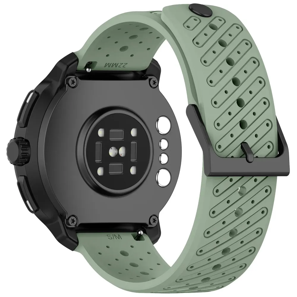 Bracelet silicone bicolore 22 mm Suunto