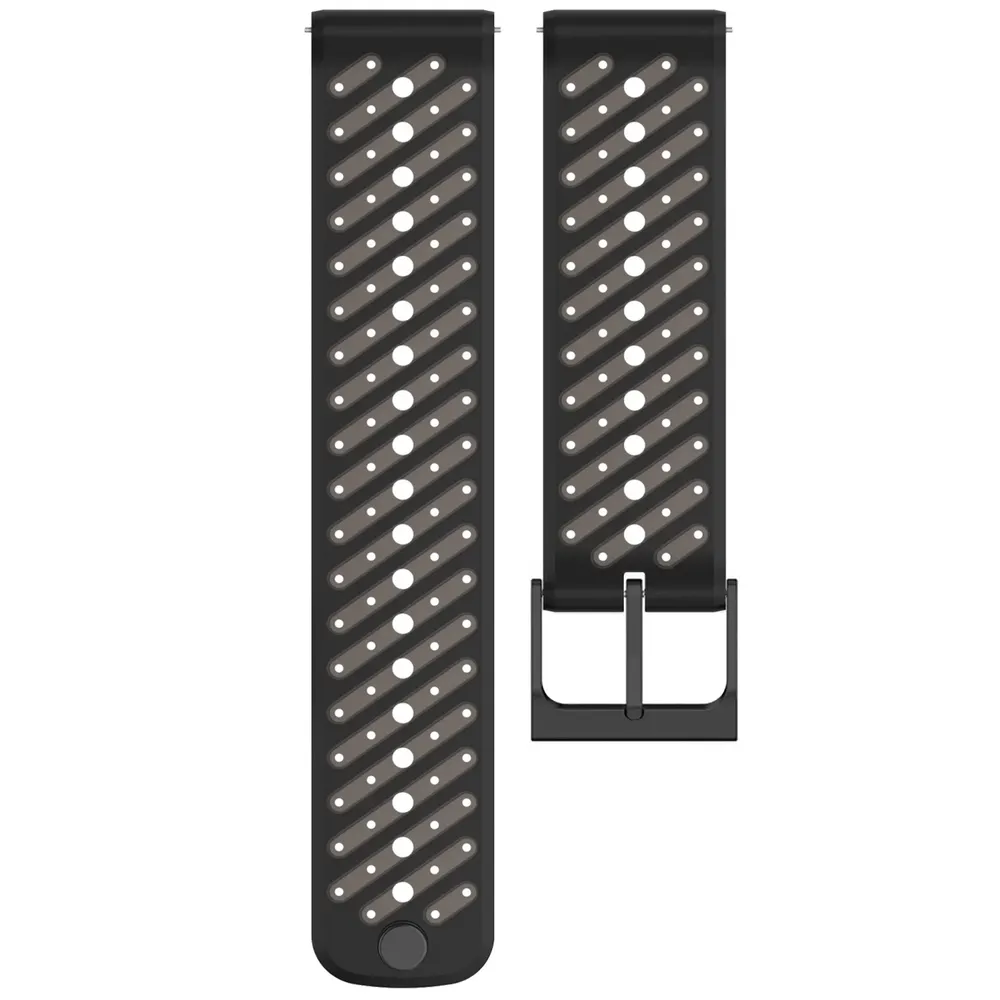 Bracelet silicone bicolore 22 mm Suunto