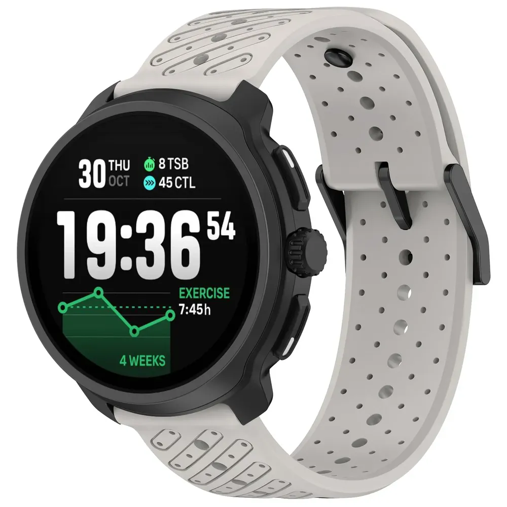 Bracelet silicone bicolore 22 mm Suunto