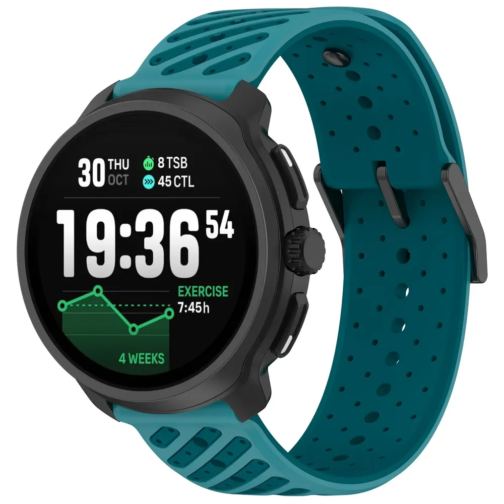 Bracelet silicone bicolore 22 mm Suunto