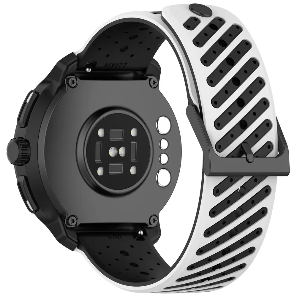 Bracelet silicone bicolore 22 mm Suunto