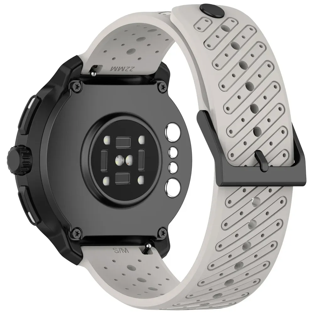 Bracelet silicone bicolore 22 mm Suunto