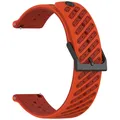 Bracelet silicone bicolore 22 mm Suunto – Couleur du bracelet Noir Blanc (07)