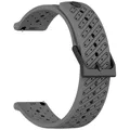 Bracelet silicone bicolore 22 mm Suunto – Couleur du bracelet Rouge noir (05)