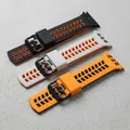 Bracelet silicone bicolore 44 à 49 mm Apple Watch – 5