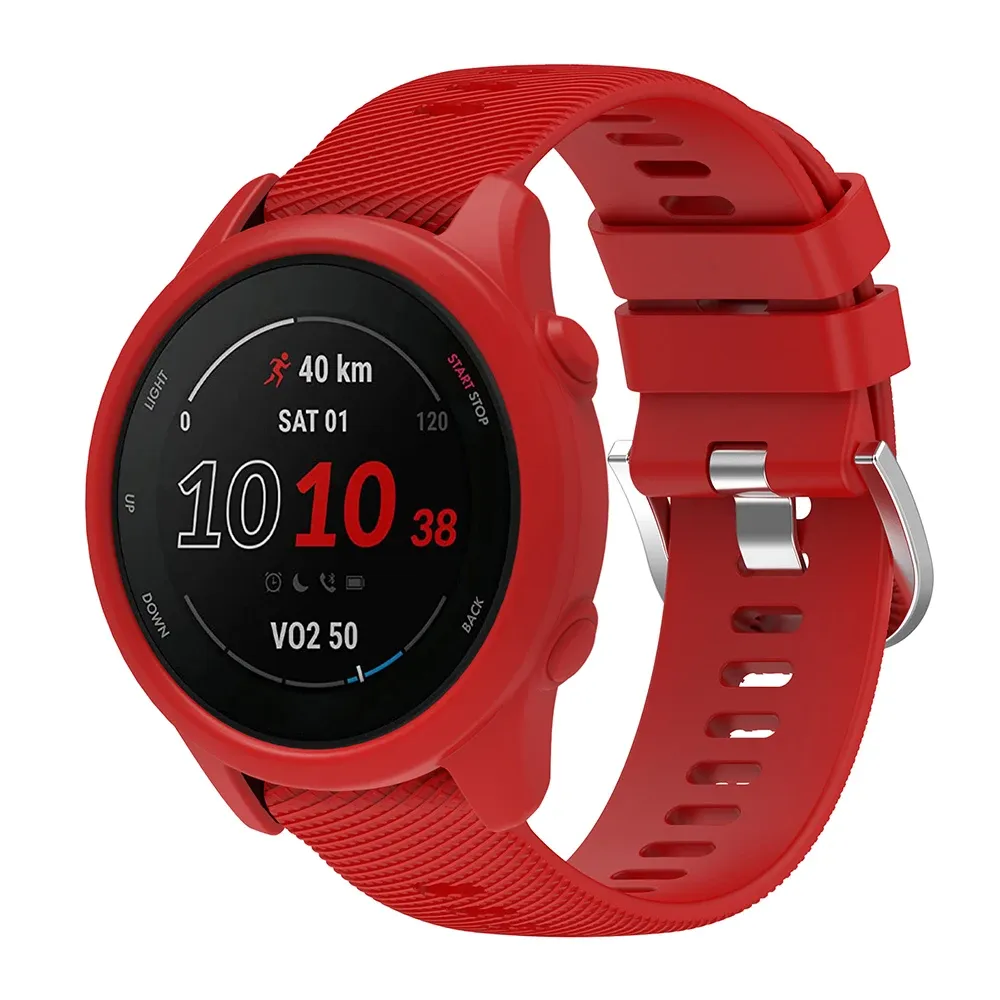 Bracelet silicone et étui pour Garmin Forerunner