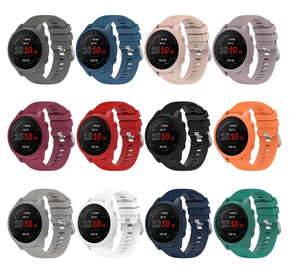 Bracelet silicone et étui pour Garmin Forerunner