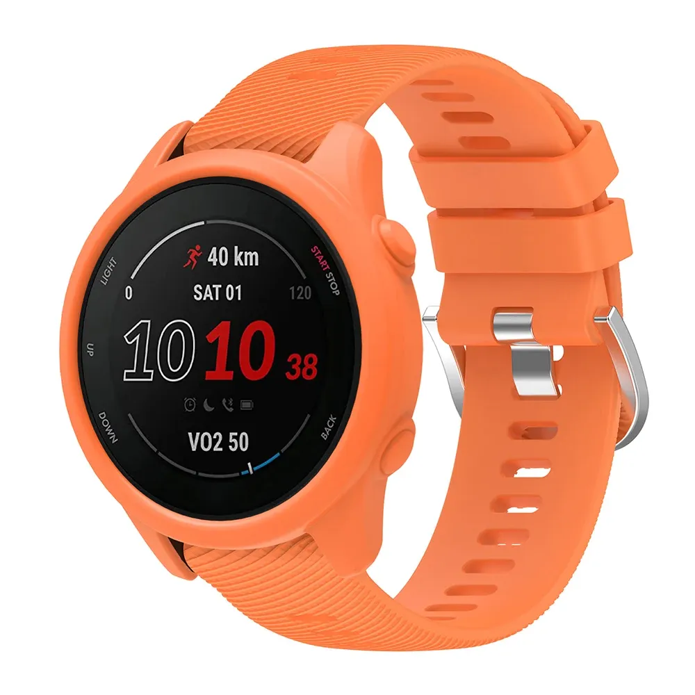 Bracelet silicone et étui pour Garmin Forerunner