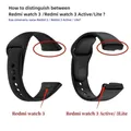 Bracelet silicone et étui pour Xiaomi Redmi Watch 3 Active – 3