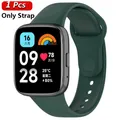Bracelet silicone et étui pour Xiaomi Redmi Watch 3 Active – Couleur du bracelet army green Strap