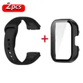 Bracelet silicone et étui pour Xiaomi Redmi Watch 3 Active – Couleur du bracelet black