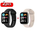 Bracelet silicone et étui pour Xiaomi Redmi Watch 3 Active – Couleur du bracelet Black With Ivory
