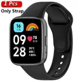 Bracelet silicone et étui pour Xiaomi Redmi Watch 3 Active – Couleur du bracelet black Strap
