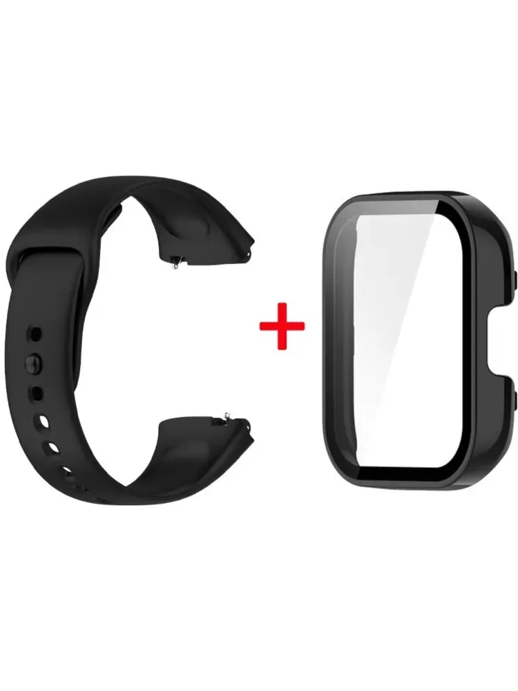 Bracelet silicone et étui pour Xiaomi Redmi Watch 3 Active
