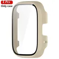 Bracelet silicone et étui pour Xiaomi Redmi Watch 3 Active – Couleur du bracelet Ivory color Case