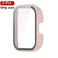 Bracelet silicone et étui pour Xiaomi Redmi Watch 3 Active – Couleur du bracelet pink Case