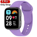 Bracelet silicone et étui pour Xiaomi Redmi Watch 3 Active – Couleur du bracelet purple Strap