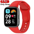 Bracelet silicone et étui pour Xiaomi Redmi Watch 3 Active – Couleur du bracelet Red Strap