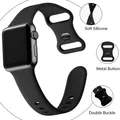 Bracelet silicone et verre pour Apple Watch 40 à 46 mm – 2