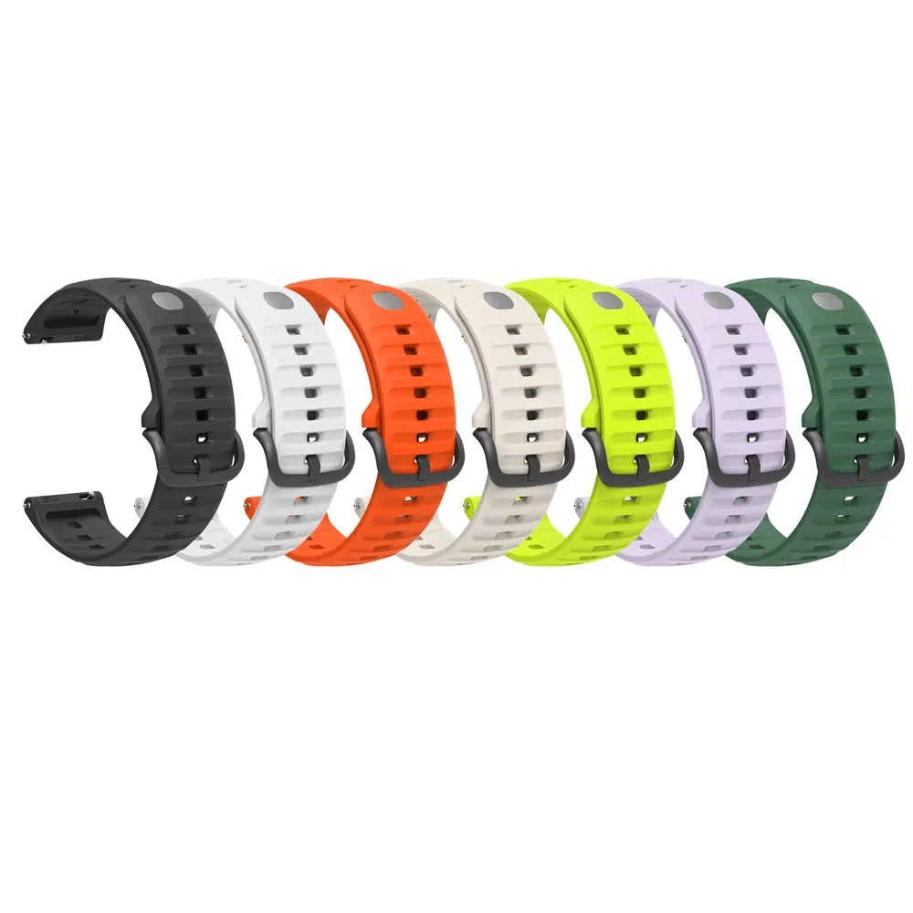 Bracelet silicone étanche pour montre 24 mm