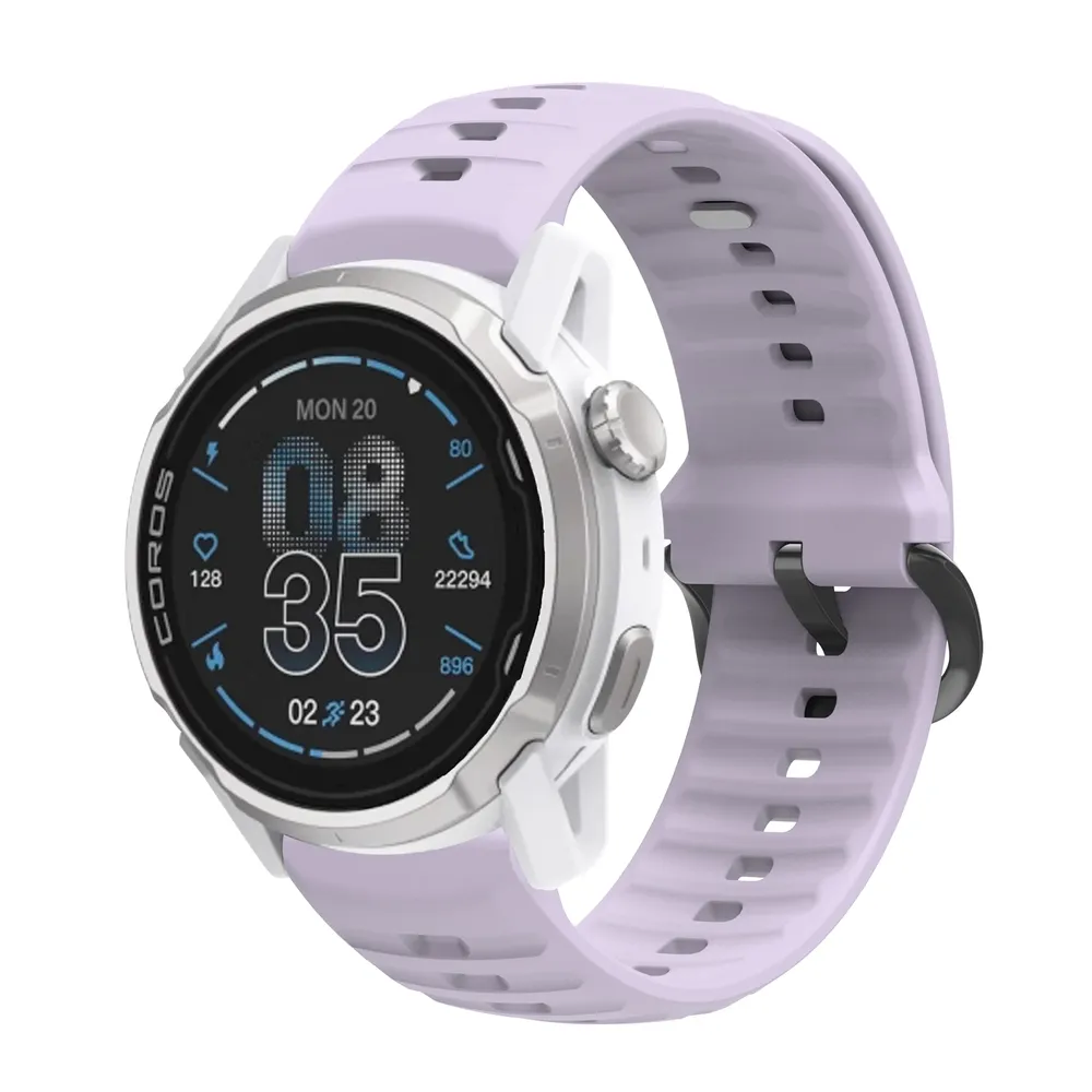 Bracelet silicone étanche pour montre 24 mm