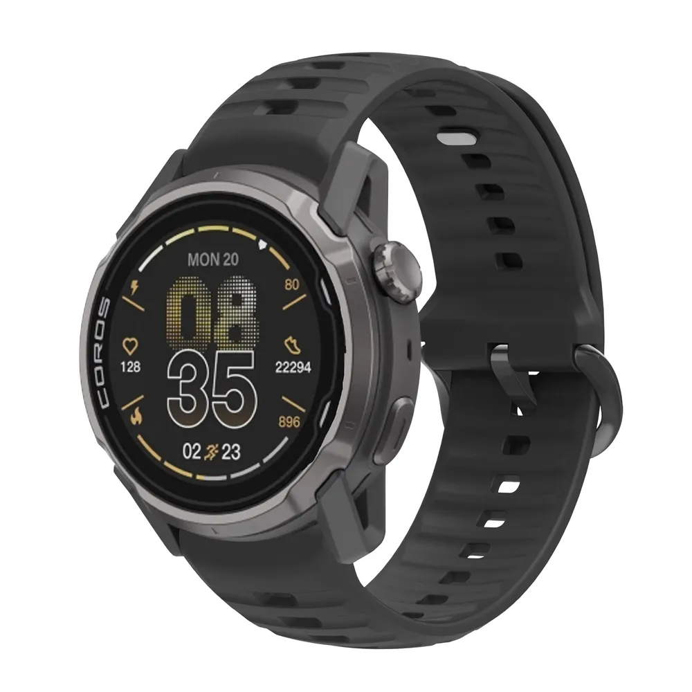 Bracelet silicone étanche pour montre 24 mm