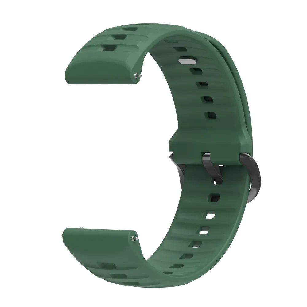 Bracelet silicone étanche pour montre 24 mm