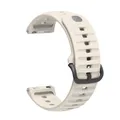 Bracelet silicone étanche pour montre 24 mm – Couleur du bracelet Starlight