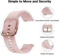 Bracelet silicone fixation rapide 20 et 22 mm Amazfit – 4