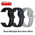 Bracelet silicone fixation rapide 20 et 22 mm Amazfit – Couleur du bracelet Black-M Blue-Gray