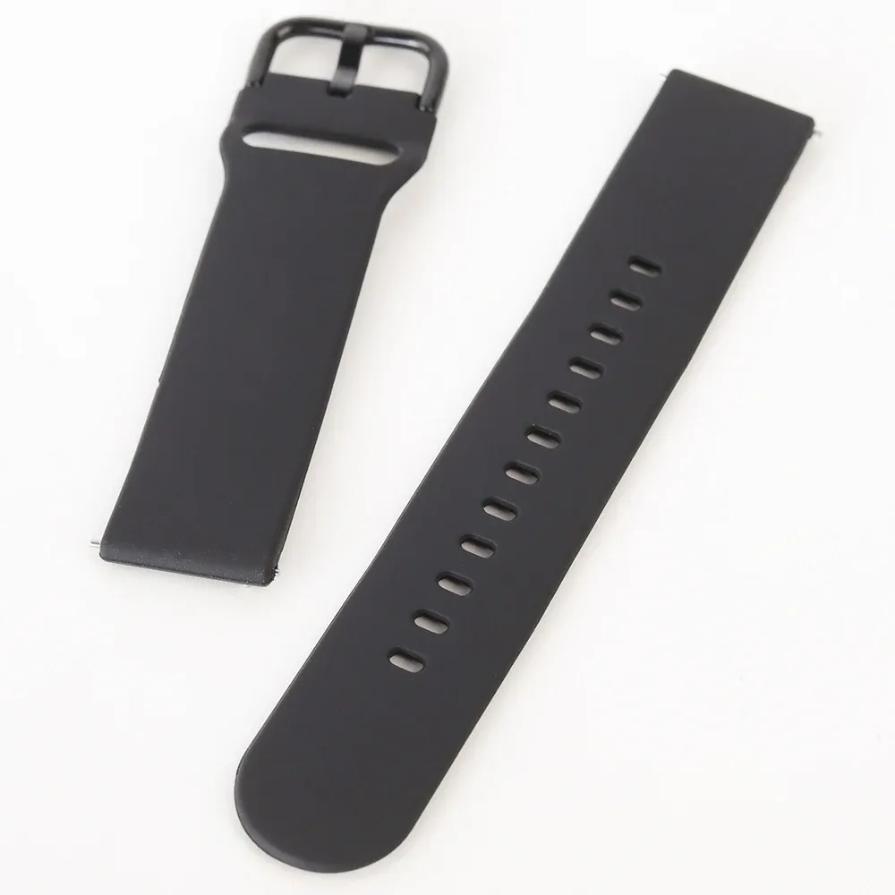 Bracelet silicone fixation rapide 20 et 22 mm Amazfit