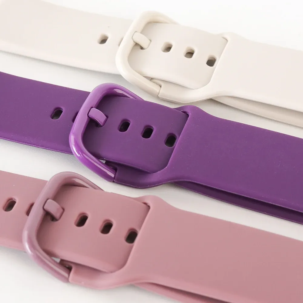 Bracelet silicone fixation rapide 20 et 22 mm Amazfit