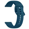 Bracelet silicone fixation rapide 20 et 22 mm Amazfit – Couleur du bracelet Indigo