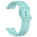 Bracelet silicone fixation rapide 20 et 22 mm Amazfit – Couleur du bracelet Light Blue
