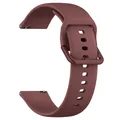 Bracelet silicone fixation rapide 20 et 22 mm Amazfit – Couleur du bracelet Smoke Purple