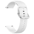 Bracelet silicone fixation rapide 20 et 22 mm Amazfit – Couleur du bracelet White