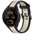 Bracelet silicone Garmin Forerunner 18 à 22 mm sport – Couleur du bracelet Black starlight
