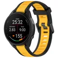 Bracelet silicone Garmin Forerunner 18 à 22 mm sport – Couleur du bracelet Black yellow
